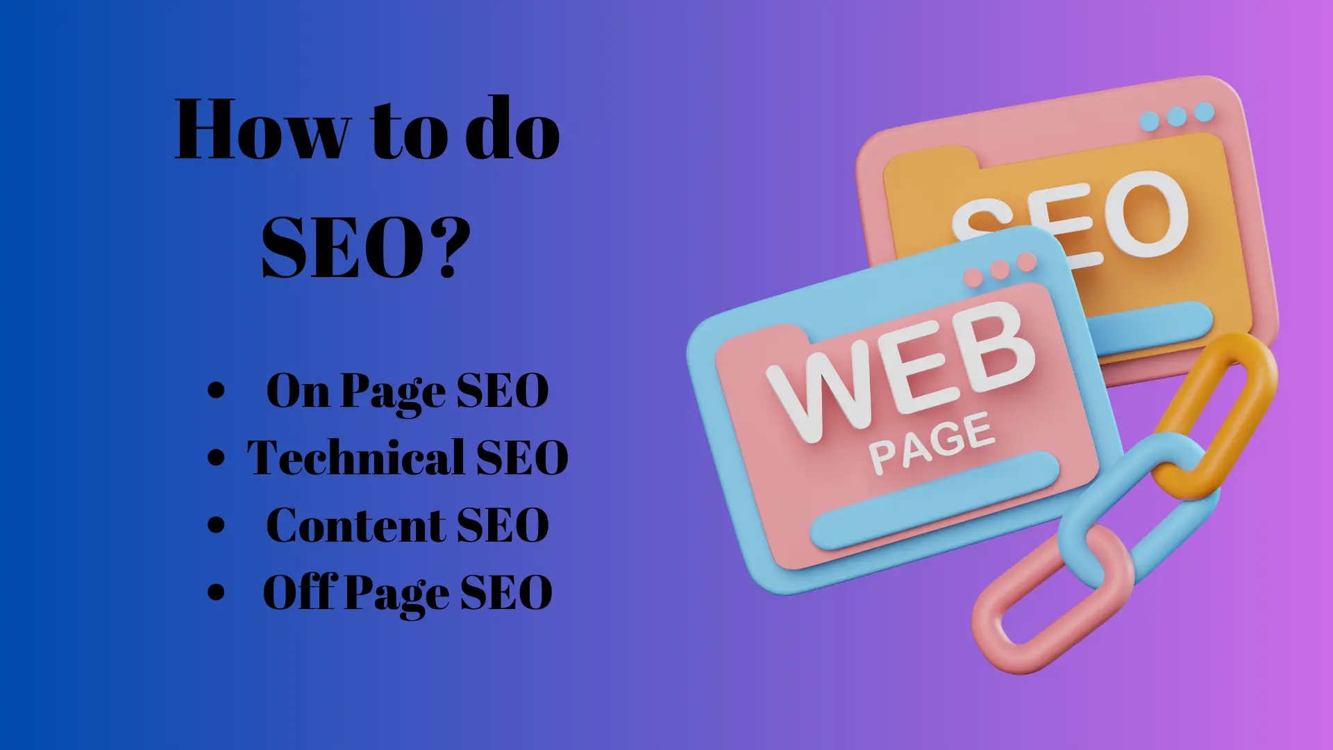 how to do seo